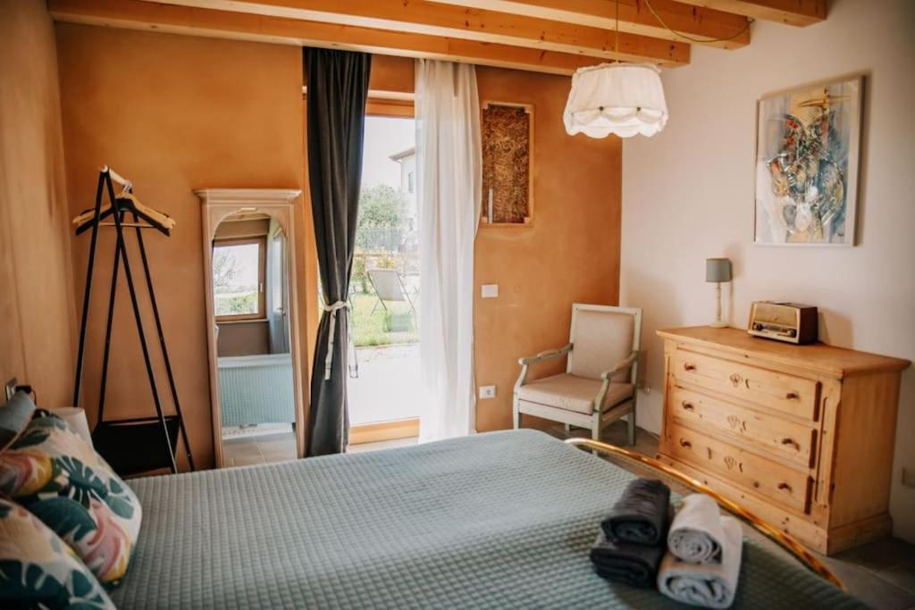 Country Apartment, Near Bardolino And Lazise Calmasino Eksteriør bilde